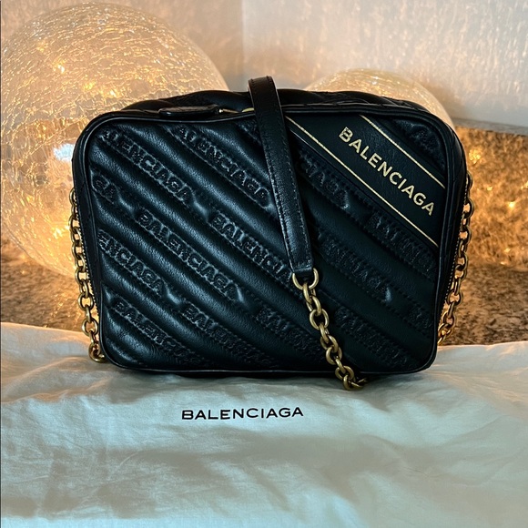 Balenciaga Handbags - Balenciaga Blanket Reporter Crossbody Bag